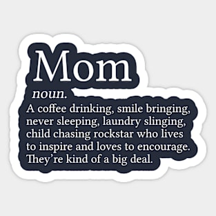 Funny Mom Gift Mother's Day Gift Mom Definition Sticker
